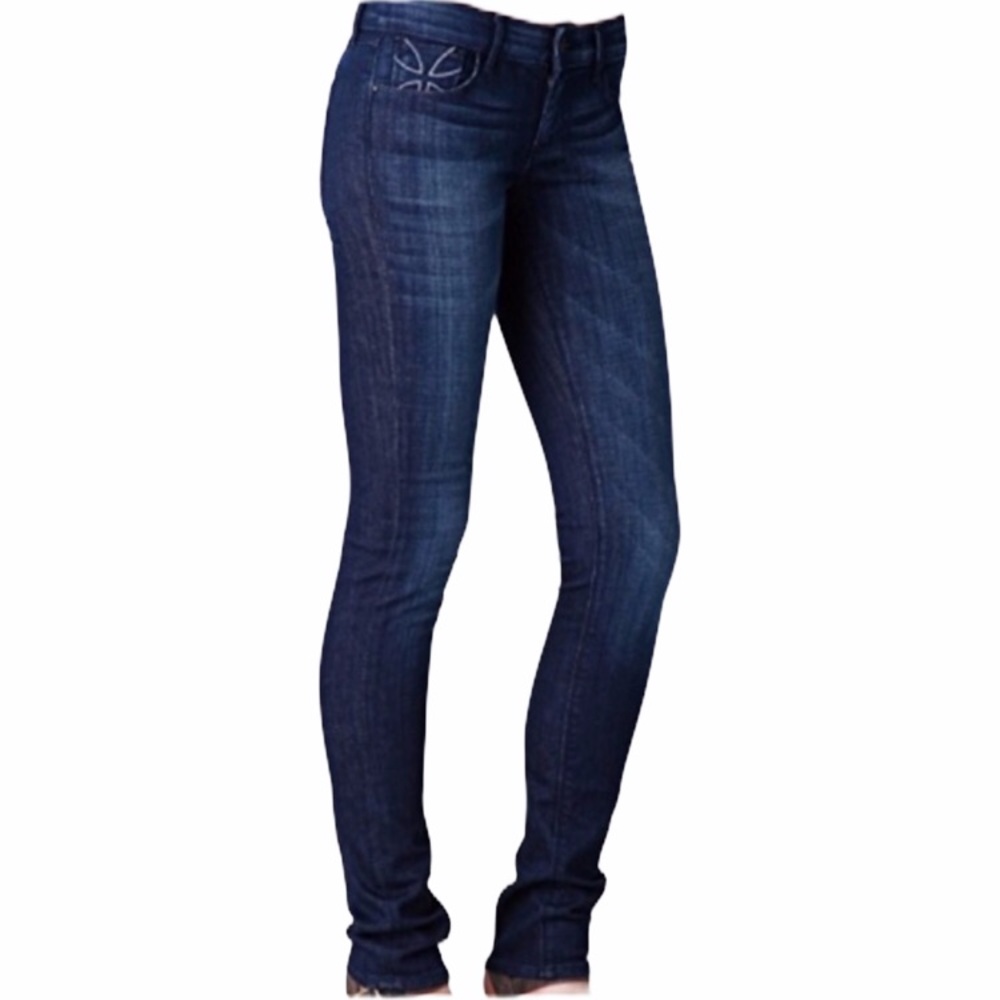 Habitual Dark Wash Low Rise Alice Skinny Jeans